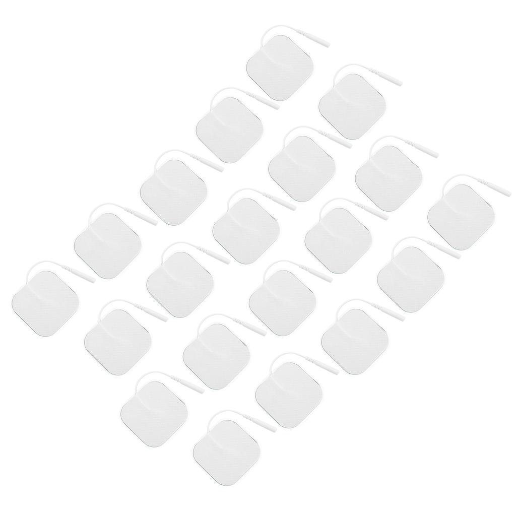 20pcs bag 4 x 4cm Tens Electrode Pads for TENS Massager Physiotherapy Machine