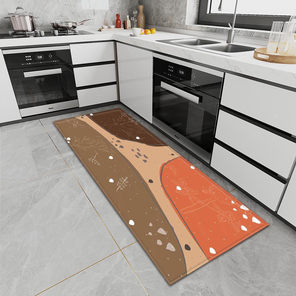 Кухонный коврик Коврик для входной двери Спальня Коридор Ванная комната Дверной коврик Гостиная Ковер