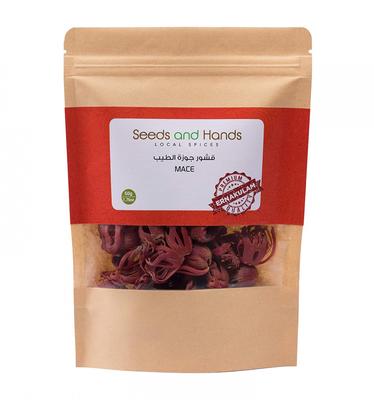 Мацис (шелуха Мускатного ореха) (50 г), Mace,  Seeds and Hands