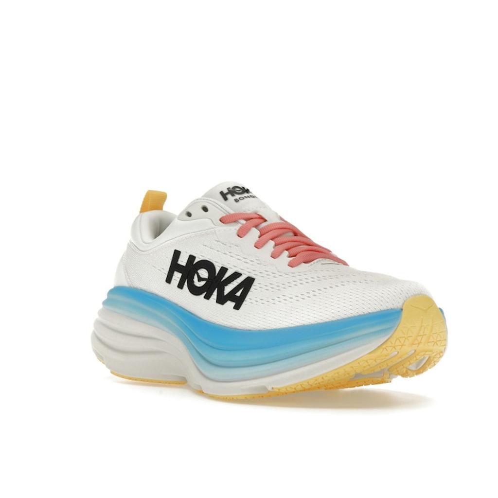 HOKA One One Bondi 8 Blanc De Blanc Swim Day (Womens) Women Sneakers 1127952-BSW