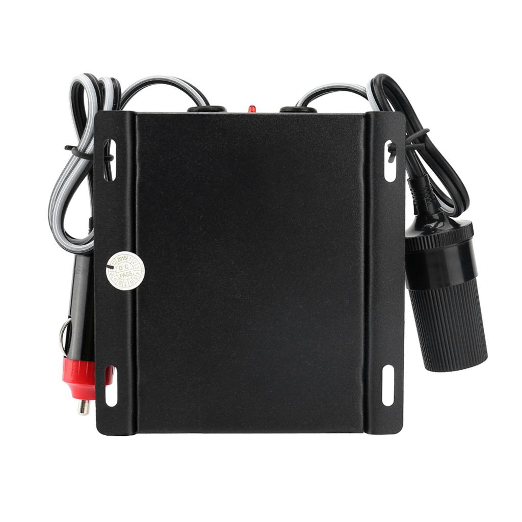20A Car Power Supply Converter Step Down Transformer 24V To 12V Cigarette Lighter Type