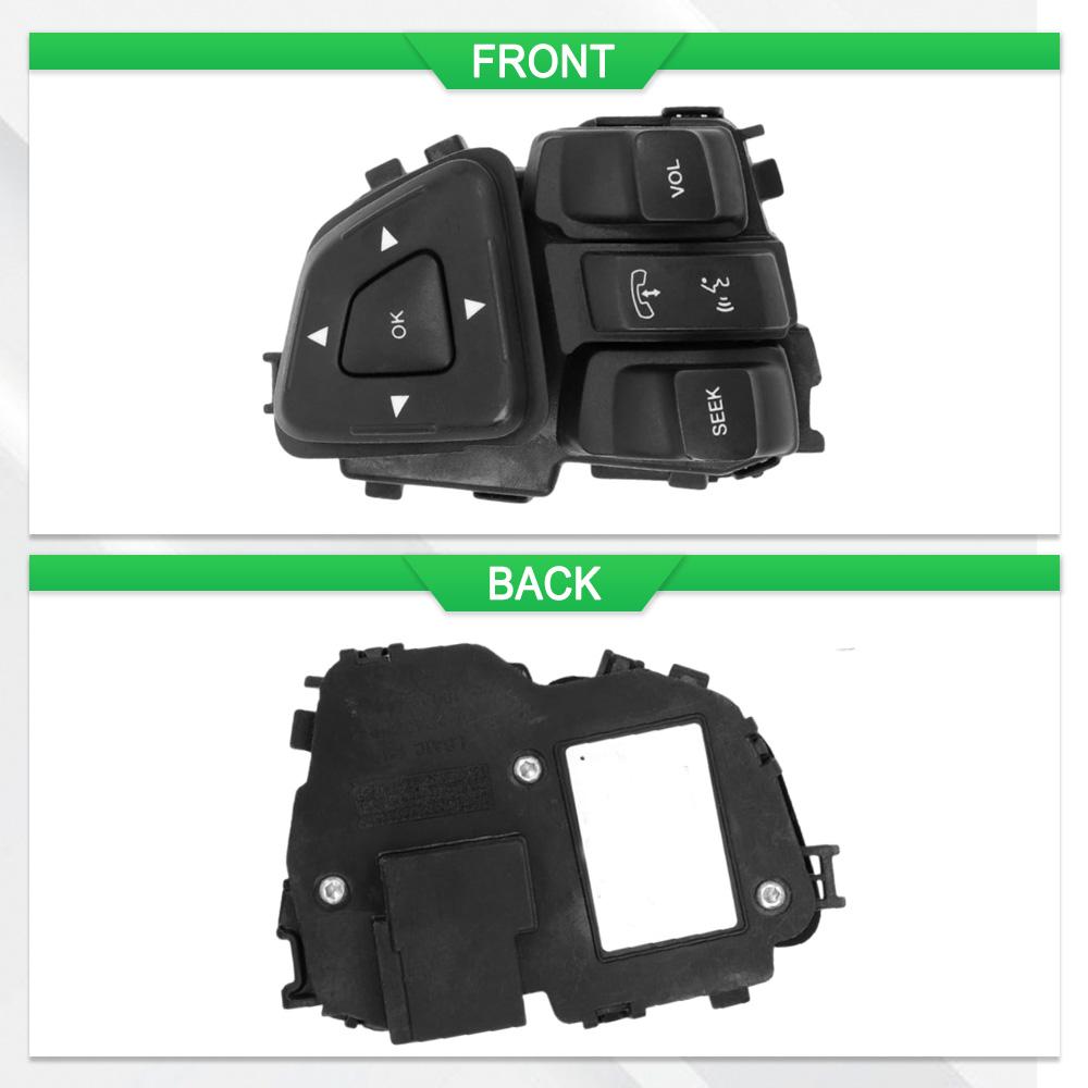 For Ford Edge Explorer Flex Cruise Control Switch Multifunction Steering Wheel Button Audio Cruise Control BT4T9E740AFW