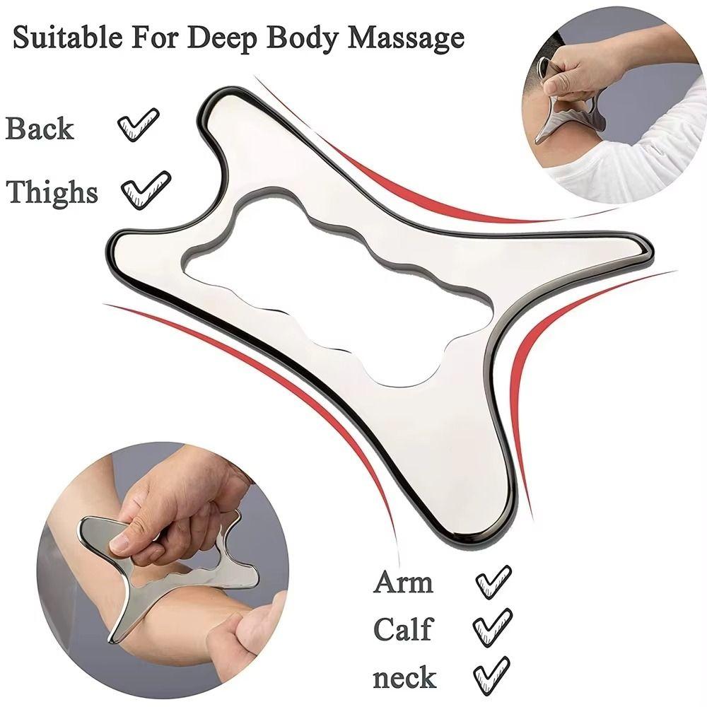 Stainless Steel Scraping Massager for Relaxing Soft Tissue Arm Massager Body Care
