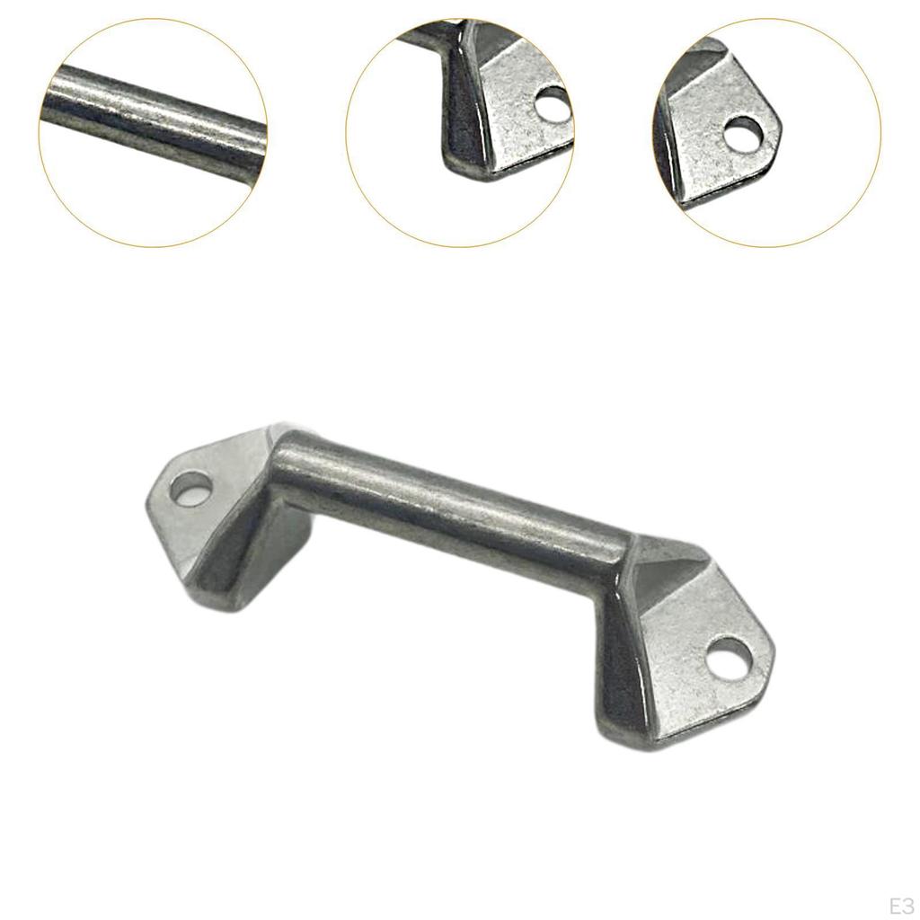 2 Pieces Side Box Hooks Pannier Tie Down Hook Sturdy Spare Parts Motorcycle Toolcase Trunk Bag DIY