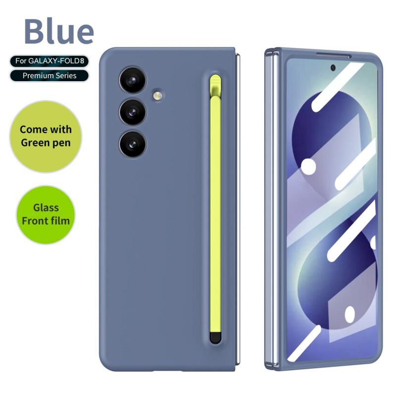 Galaxy Z Fold8 Ultra Protective Case With S Pen Slot Full Coverage Shockproof PC Cover Fold7 Fold6