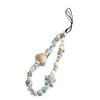 Hanging Cord Beaded Phone Chain Phone Charms Mobile Lanyard Trendy Pendant Phone Strap  Women Girls