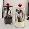 Automatic Lifting Makeup Brushes Holder Plastic Cosmetic Brushes Storage Box  Dresser