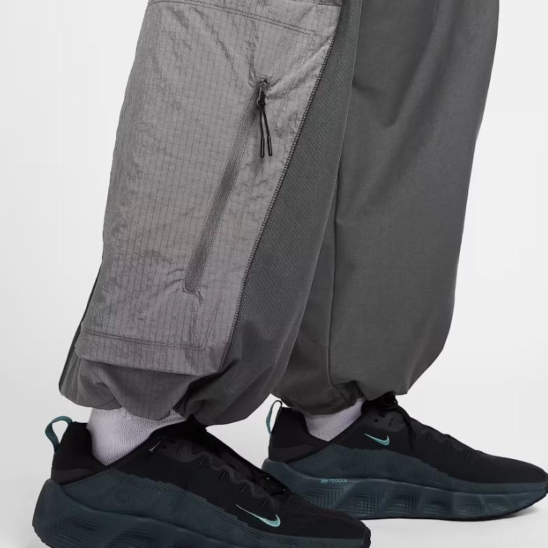 Nike Спортивные брюки Tech Dri-FIT Свободный крой Быстросохнущие Эластичные Функциональные Повседневные Штаны Мужские низ IF1344-068