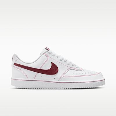 Женские кроссовки Nike Court Vision Скейтбордические кроссовки Женские Белые Красные