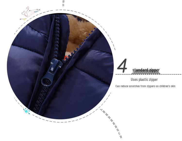 Детская зимняя верхняя одежда: Куртки из шерсти ягненка с хлопковой подкладкой и пуховики для мальчиков и девочек, детские теплые куртки