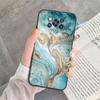 Чехол Poco X3 Pro Pocox3 NFC Роскошный Блестящий Золотая Фольга Океанский Мрамор Силиконовый Мягкий Чехол для Телефона для Xiaomi Poco X3 X5 X6 Pro