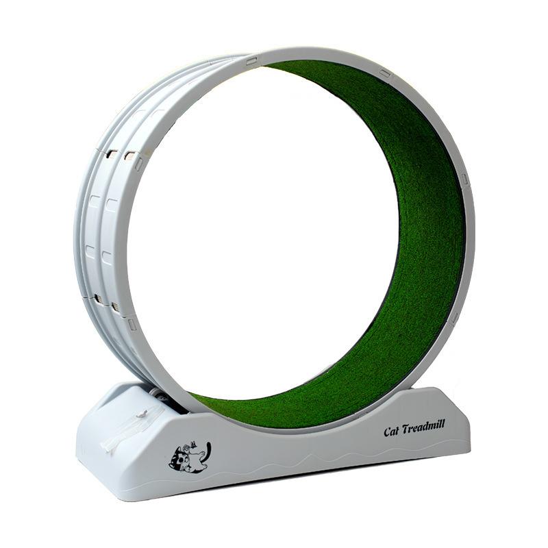 Кошачий гусеничный тренажер для домашних животных Пластиковая спортивная игрушка для шлифовки когтей для домашних животных Беговая дорожка Фитнес-кошачья когтеточка