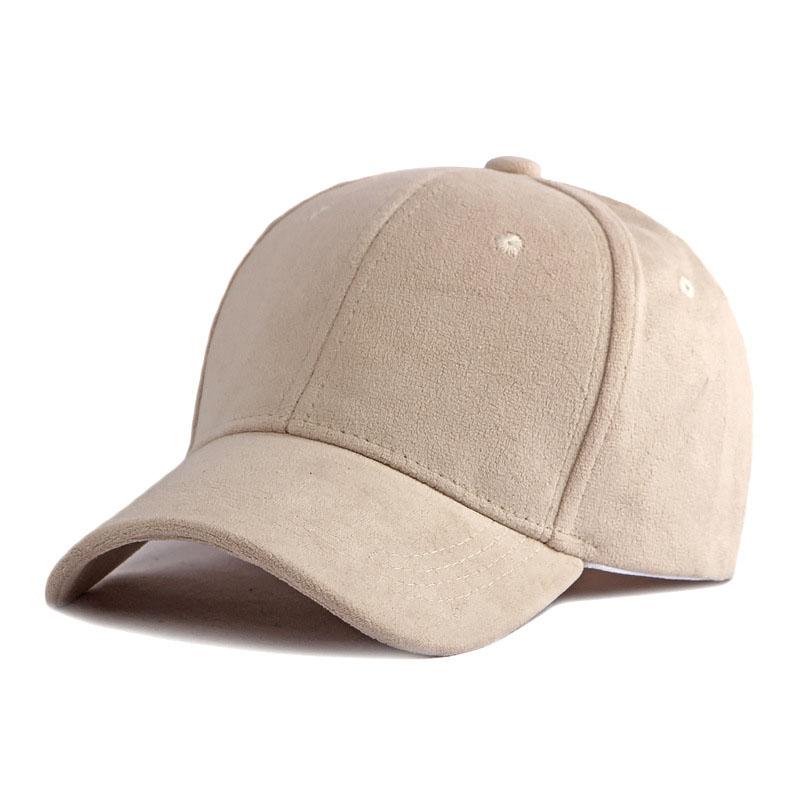Унисекс Замшевая Бейсболка Регулируемая Snapback Дышащая Кепка Папы Мягкая Искусственная Замша Повседневная Однотонная Спортивная Кепка для Женщин и Мужчин