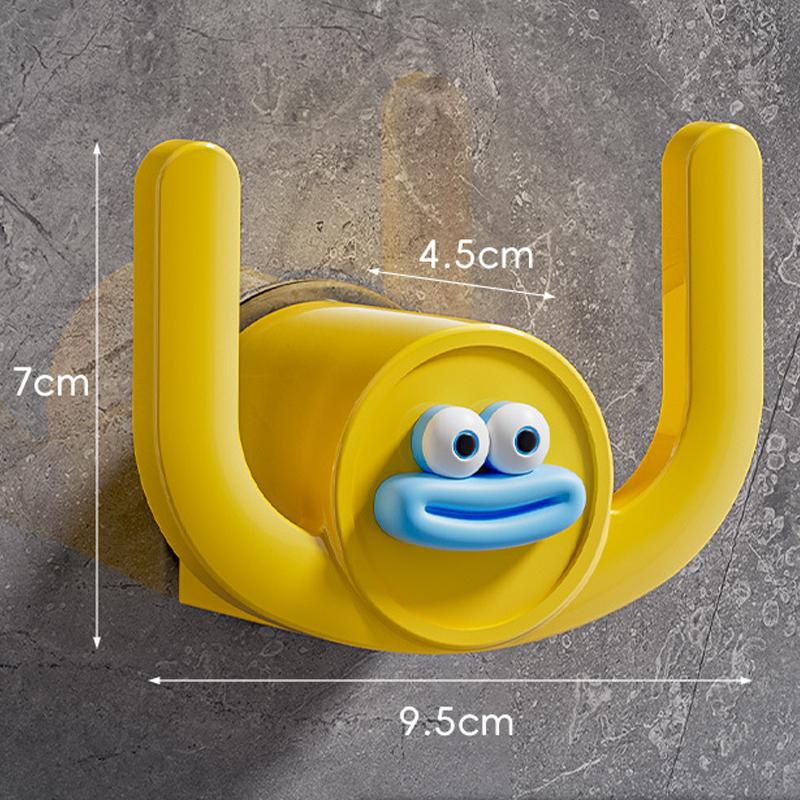 Крючок для тапочек в виде сосиски в виде рта, настенная полка для обуви, экономящая место, полка для ванной комнаты