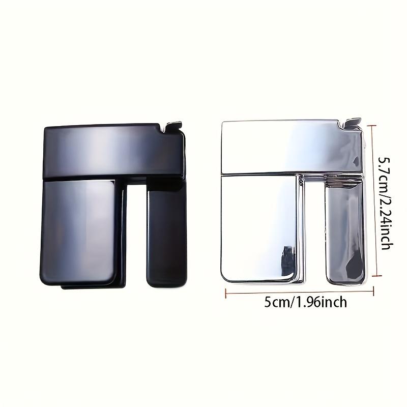 Регулируемая клипса на пояс для джинсов, многофункциональный съемный пуговичный инструмент, пряжка без шитья, замена ремня для складывающихся брюк, фиксатор пояса своими руками, однотонный