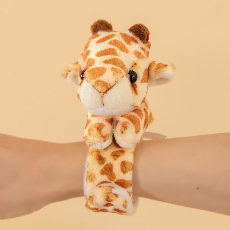 Internet celebrities with the same zoo souvenir Pop Panda White Tiger Yellow Tiger doll bracelet hand puppet arm magnet toy