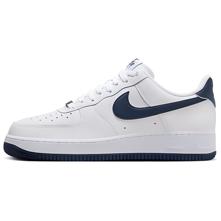 Nike Air Force 1 '07 White Midnight Navy 2024 Sneakers FJ4146-104