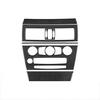 5pcs Carbon Fiber Car Front Center Dashboard Panel Cover For BMW 6 Series 04-10