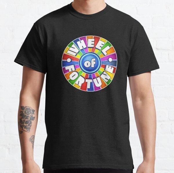 New Wheel Of Fortune Family Reality Games Show Quiz Funny Classic T-Shirt S-3XL
