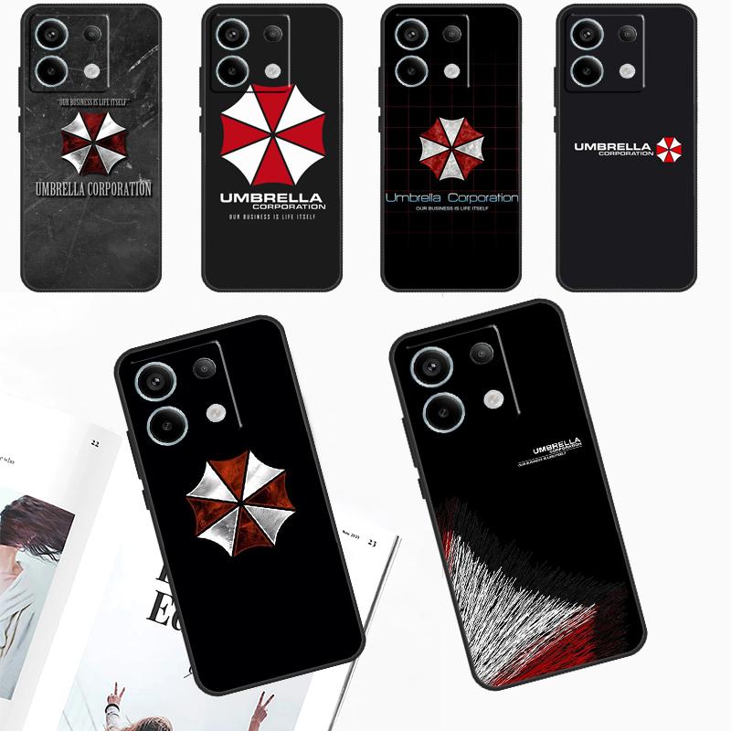 Чехол Umbrella Corporation для Xiaomi Redmi Note 13 Pro Note 12 11 9 10 Pro 10S 11S 12S Redmi 13C 10C 12C