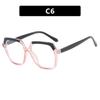 Стильные неправильные женские дизайнерские очки для чтения assorted colors, изменение цвета оправы, защита от синего света, разные диоптрии
