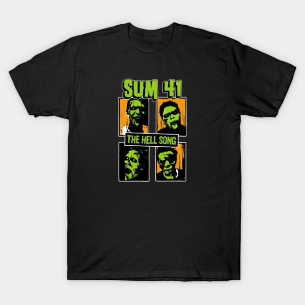 Sum 41 The Hell Song Zombie T-Shirt