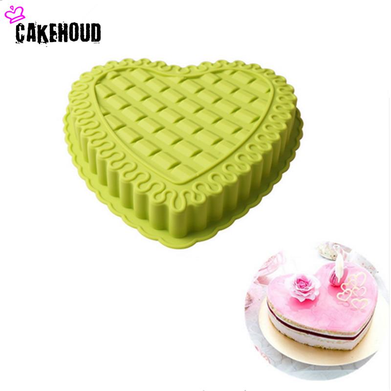 Силиконовая форма "Сердце" для выпечки