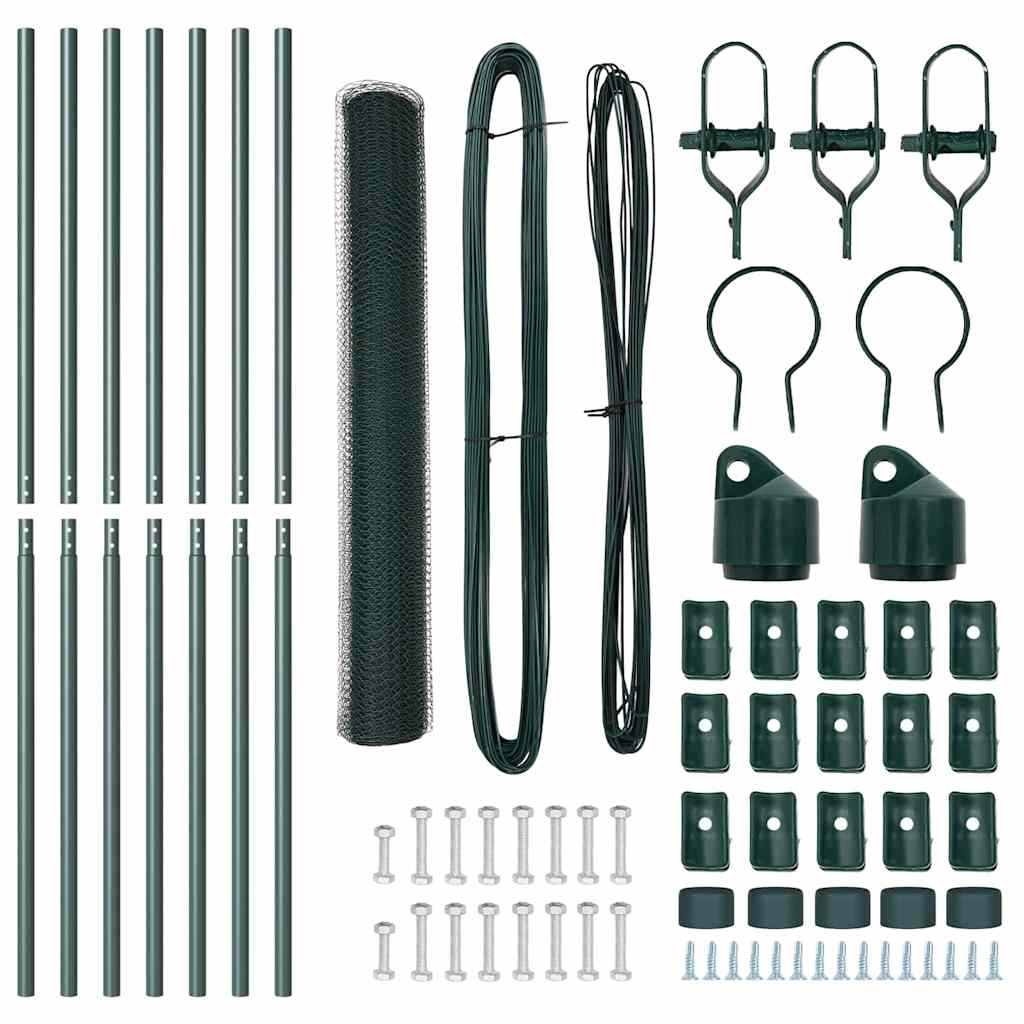 Ground Fix Welded Wire Fence 10 x 1 m (W x H)