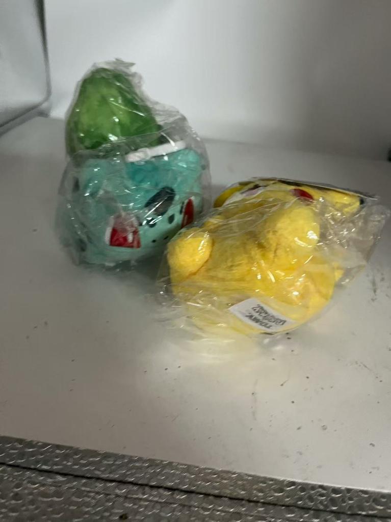 Squirtle Charmander Pikachus Bulbasaur Psyduck Plush Doll 12cm Pendant Stuffed Pendant Keychain Plush Gift Toy