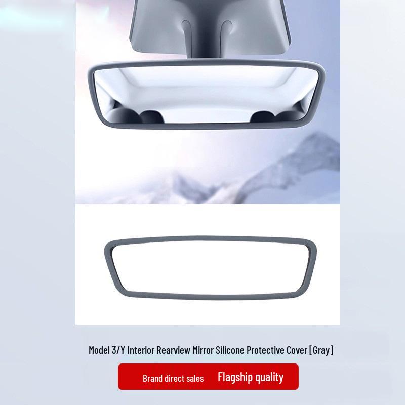 Силиконовый защитный чехол для экрана Tesla Model Y - Декоративный аксессуар, устойчивый к царапинам