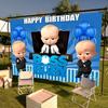 FunnyD B-Босс B-Малыш мультфильм фильм декорация фон комната фотосессия фон для фотосъемки юбилейное мероприятие украшение