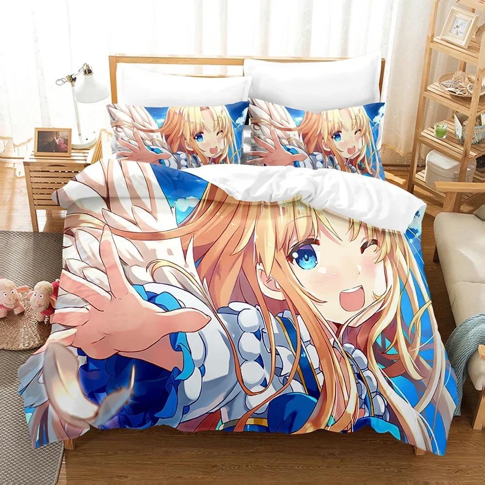 3D Print The Rising Of The Shield Hero Comfortable Duvet Cover Pillowcase Bedding Set Children Bedroom Decoration Home Textile