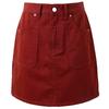 Sancai Plus Size 100% Cotton A-Line Denim Mini Skirt