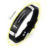 ID Wristband Family Friendship Bracelet Cross Design Bible Verse Bracelet  For Women