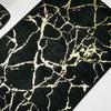 3 шт./комплект Нескользящий коврик для туалета Быстросохнущий Полиэстер Мраморная крышка для унитаза Коврик для ванной комнаты для дома