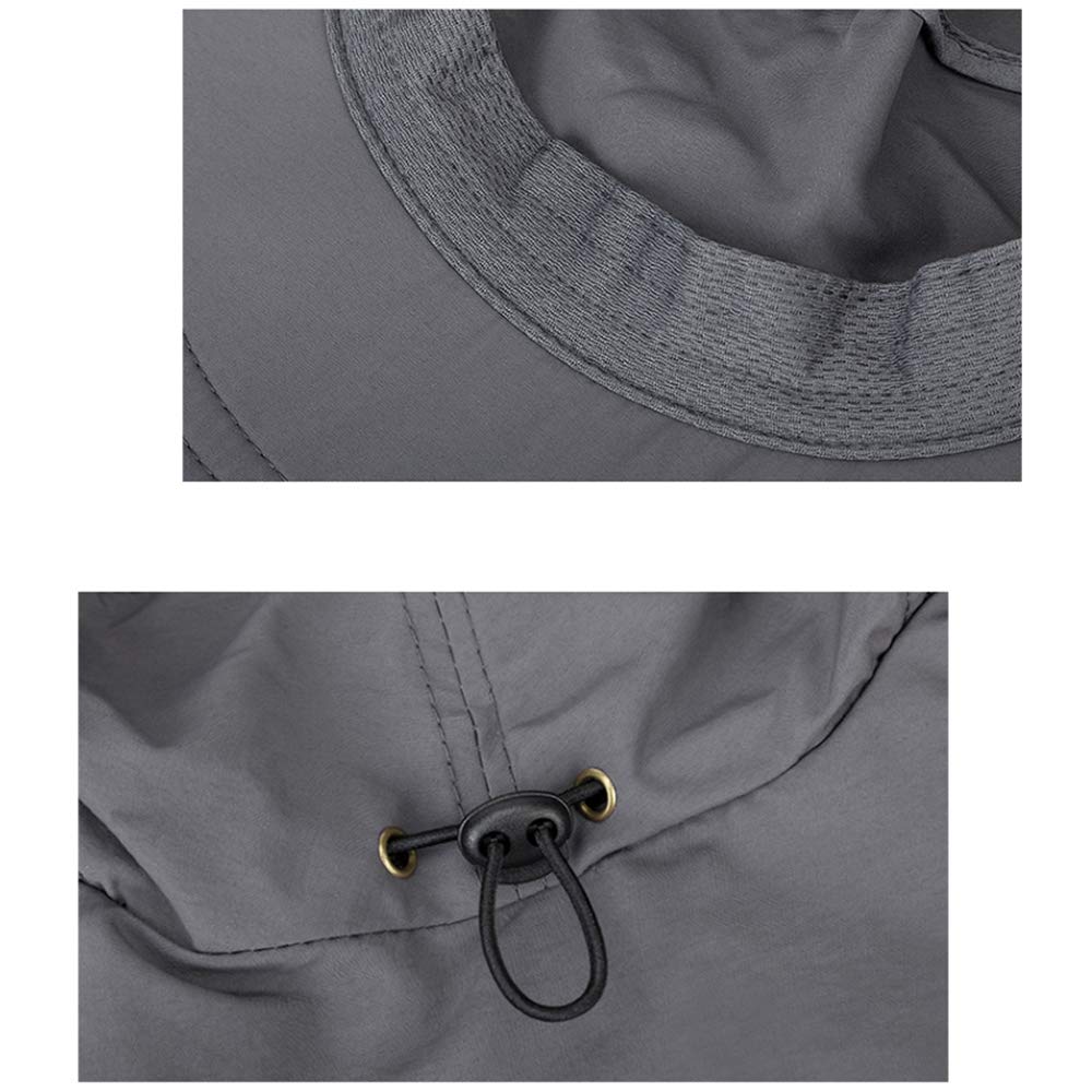 Садоводство Солнце Фермерская работа Солнцезащитная шляпа для широкого солнца УФ-защита лица и шеи Солнцезащитная шляпа Регулируемая Горная Подарок [Croogo] Шляпа, Шляпа, Шляпа, Женщины, Поля, Защита,