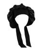 Silk Hat Natural Curly Hair Sleeping Satin Hat red