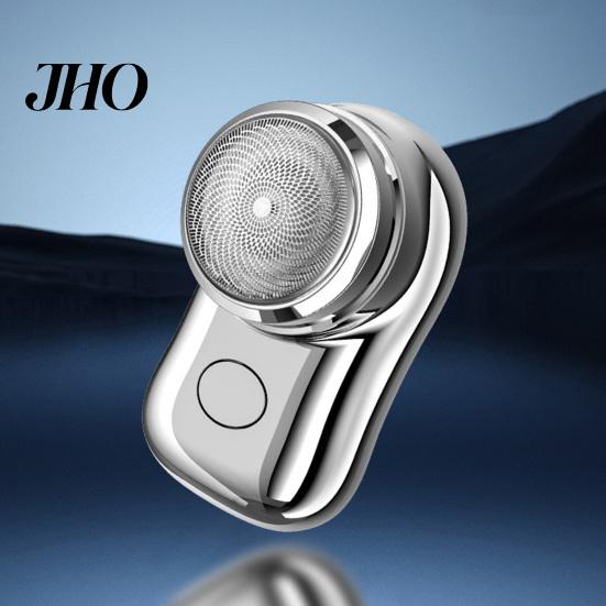 Small Men Shaver Electric USB Rechargeable Pocket Size Portable Safe Mini Travel Cordless Razor Hair Beard Trimmer Remover Tool Grooming