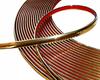 Listwy Elastyczne Chrom Taśma Złota Gold 14 Mm