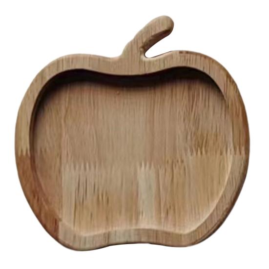 Деревянное поднос для закусок, симпатичная сырная тарелка, небольшое поднос для закусок, сервировочное блюдо для орехов, сосисок, кексов, хлебных палочек и хранения.