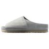 X Fear of God Los Feliz Suede Leather Narrow Fit Sandals 'Cement' Men's 03452-CEM