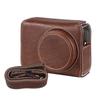 Portable Camera Case Synthetic Leather Camera Carry Bag with Shoulder Strap Replacement for Ricoh