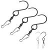 20pcs Wind Spinner S Hook Clips 360 Degree Rotation 304 Stainless Steel Dual Clip Wind Spinners Hang