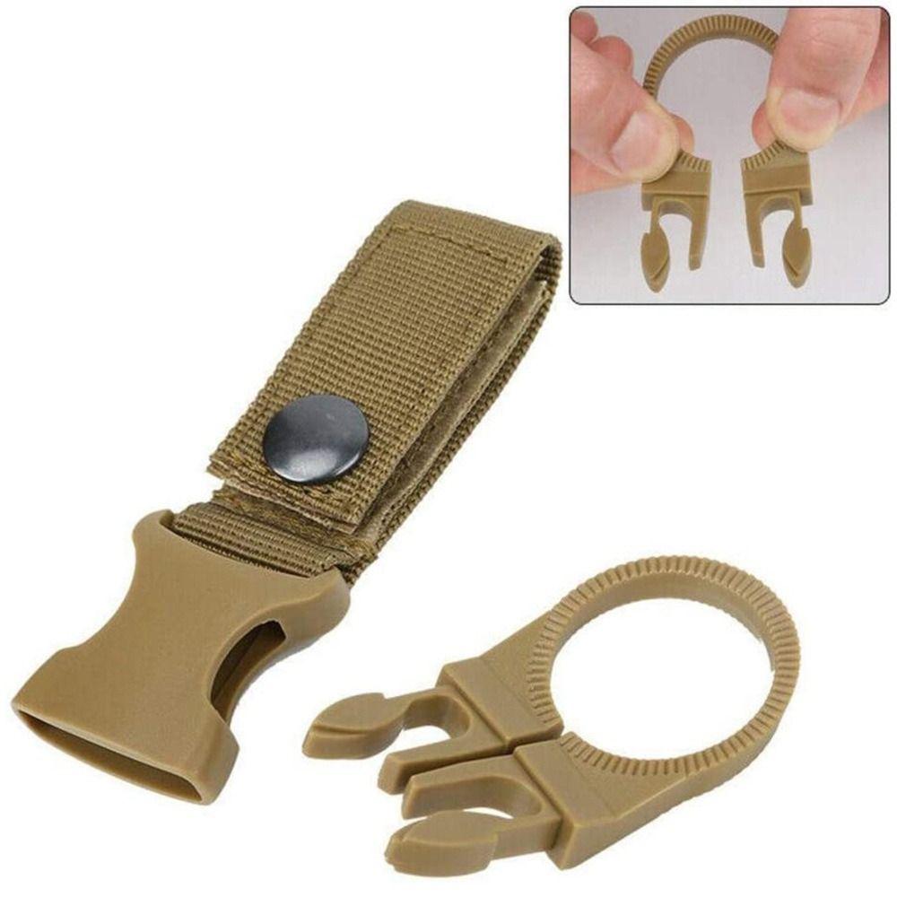 Hanging Clasp Water Bottle Hook Webbing Backpack Bottle Hanger Water Bottle Buckle Holder  Outdoor
