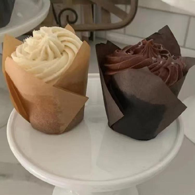 50 шт. Удобные обертки Практичные термостойкие бумажные вкладыши для вечеринок