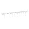 Punch-Free Wall-Mounted Kitchen Spatula Rack with Sliding Hooks