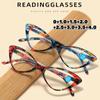 Unisex Blue Light Blocking Reading Glasses Women Cat Eye Far Sight Prescription Glassses Men Fashion Ultralight HD Hyperopia