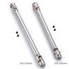 TRZX 2pcs Metal RC Drive Shafts for RC 1/14 Tamiya Trailer Tractor Truck Upgrade Parts (115-155mm + 130-170mm)