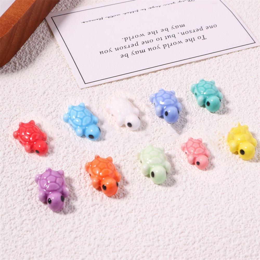 10 шт. ручная работа ремесло керамические разделительные бусины россыпью свежий цвет ювелирные изделия материал студент