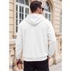Men S American Style Pullover Hoodie With Side Anti Theft Zipper Kangaroo Pocket